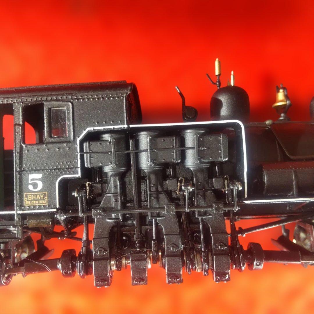 シエイ式、蒸気機関車、動作確認済み、美品、HOゲージ