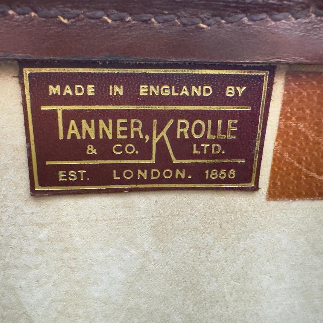 TANNER KROLLEタナークロール 本革 厚革 ビンテージ ダレスバッグ