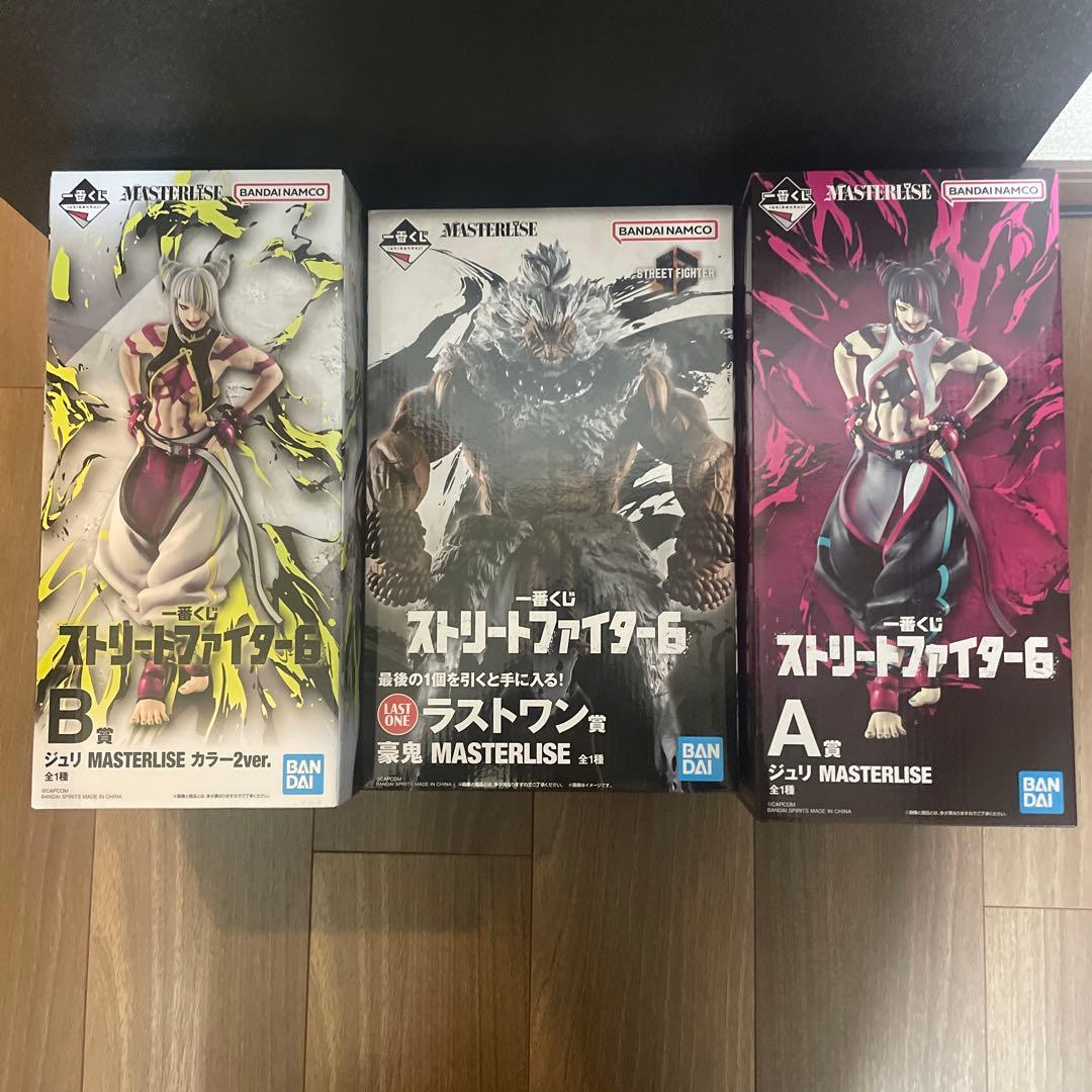 ストリートファイター6 一番くじ A賞、B賞、ラストワン賞　3点セット