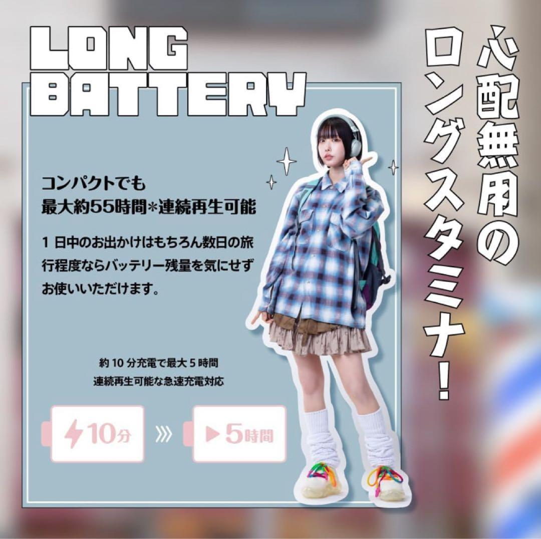 AVIOT Bluetoothワイヤレスヘッドホン　WA-Q1 Black