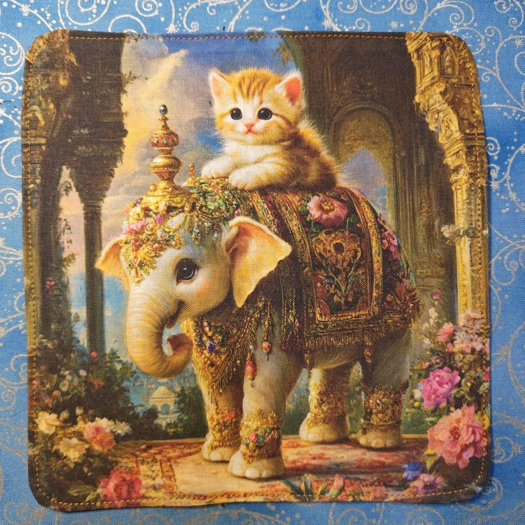 みい　ハンカチ　ワンコさん　ねこちゃん柄　18枚