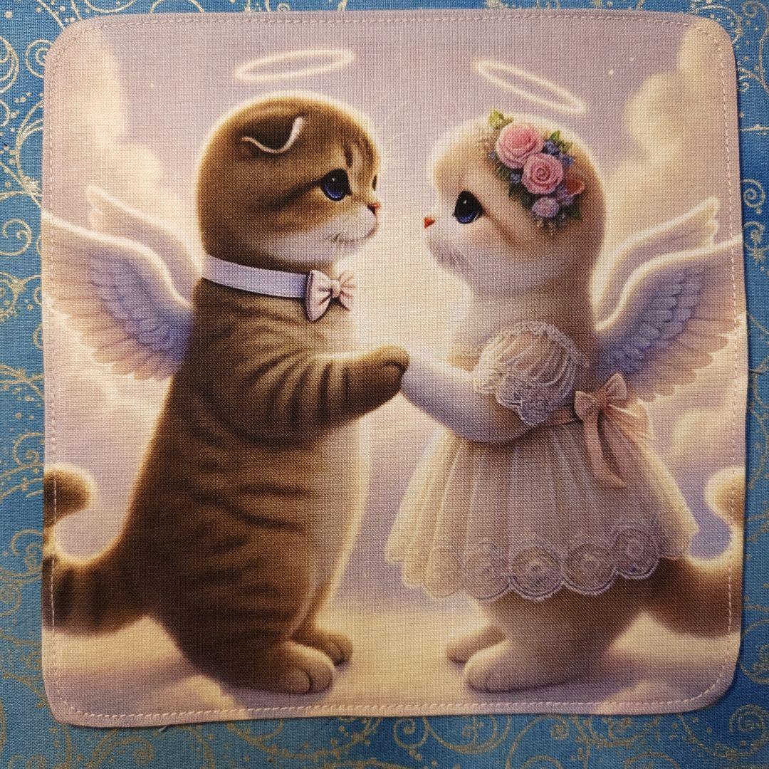 みい　ハンカチ　ワンコさん　ねこちゃん柄　18枚