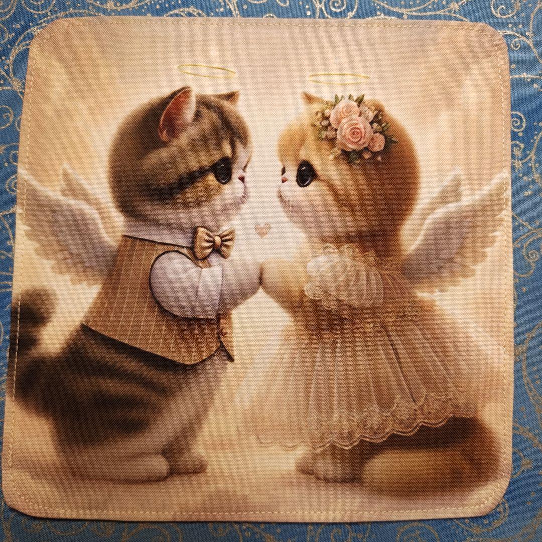 みい　ハンカチ　ワンコさん　ねこちゃん柄　18枚