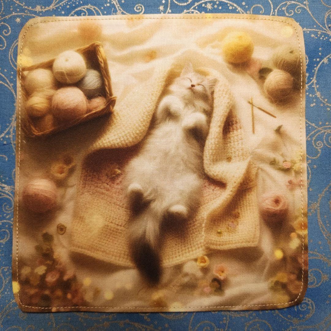 みい　ハンカチ　ワンコさん　ねこちゃん柄　18枚