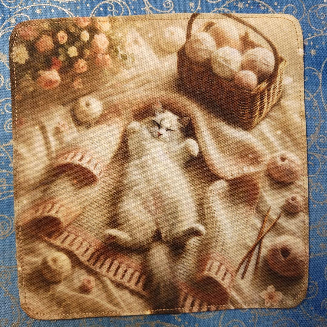 みい　ハンカチ　ワンコさん　ねこちゃん柄　18枚