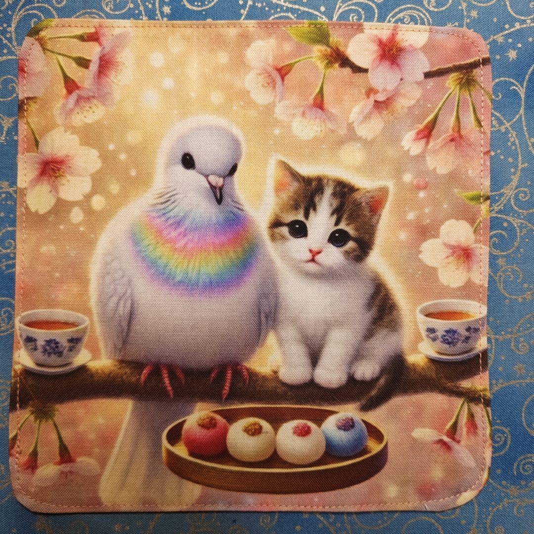 みい　ハンカチ　ワンコさん　ねこちゃん柄　18枚