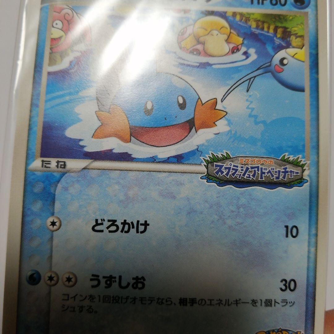 ポケモンカード　ポケパークのミズゴロウ　未開封　プロモ