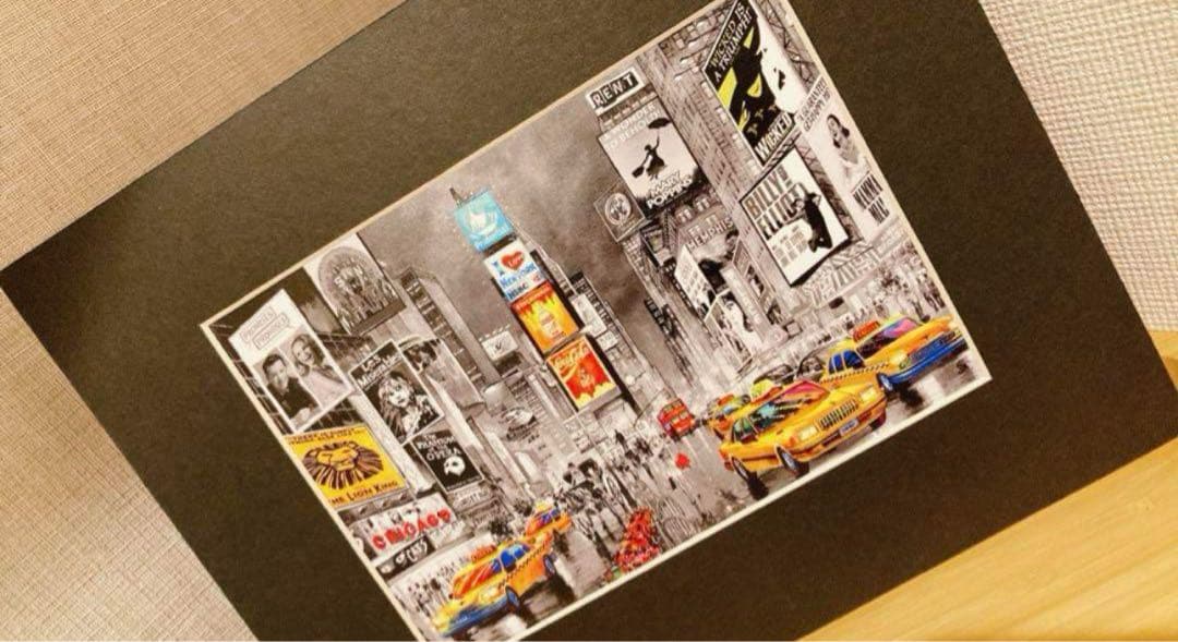 New York ニューヨーク　マンハッタン　絵画