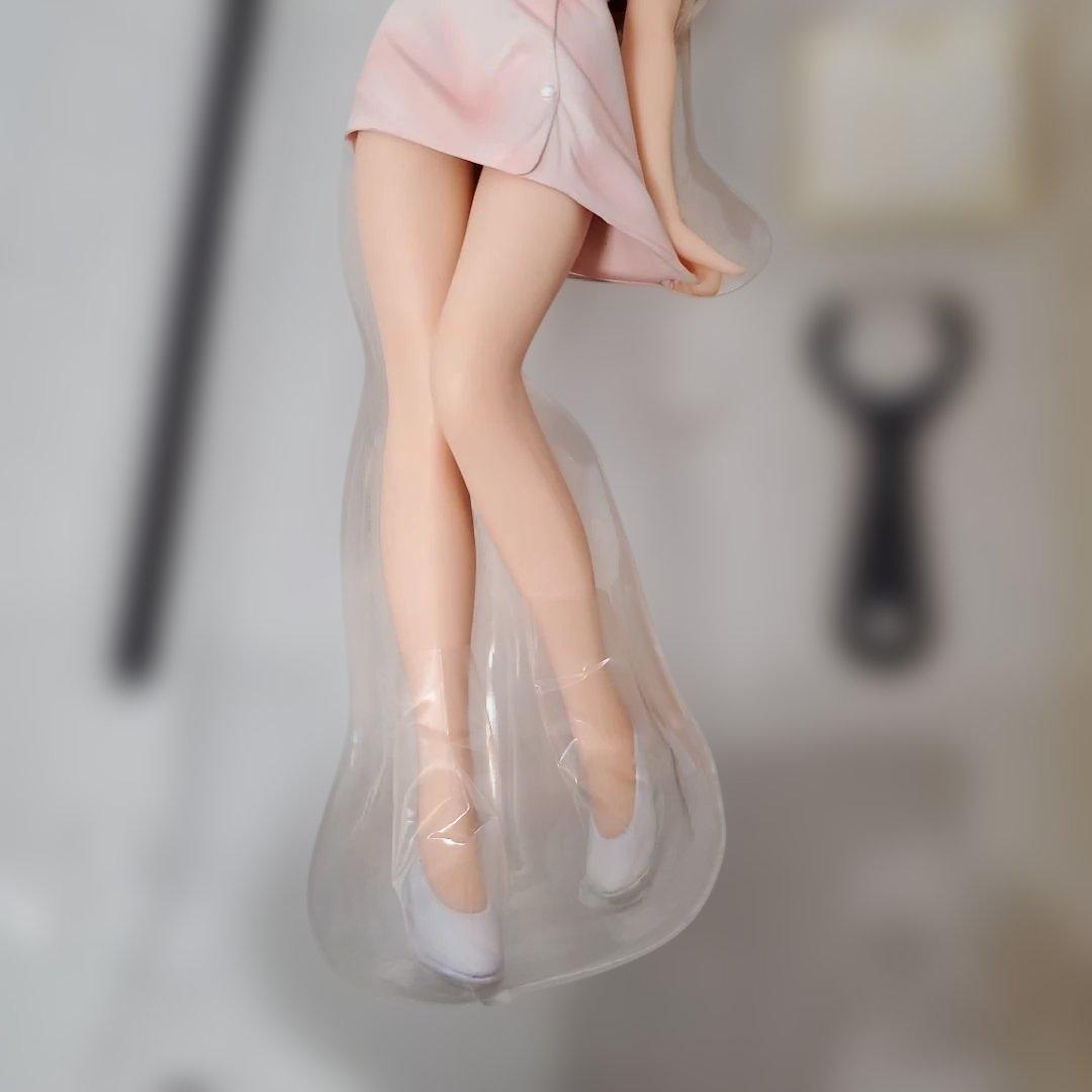 涼宮ハルヒの憂鬱　朝比奈みくる　フィギュア　ナース　ピンク　1/6スケール