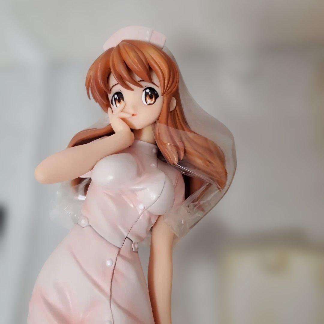 涼宮ハルヒの憂鬱　朝比奈みくる　フィギュア　ナース　ピンク　1/6スケール
