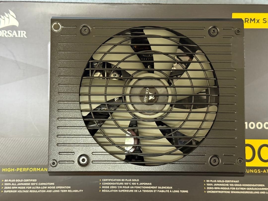 CORSAIR RM1000x 1000W 電源ユニット