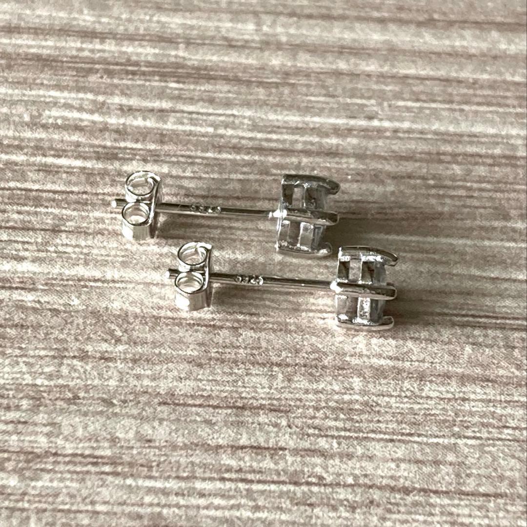 フェナカイト シルバー925ピアス（両耳）