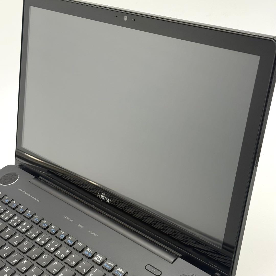 富士通 美品 i7 16GB 新品SSD512 タッチ液晶 Blu-ray 快速
