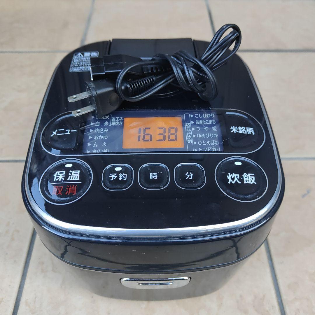 アイリスオーヤマ 炊飯器マイコン式3合極厚銅釜銘柄炊き分け機能RC-MA30AZ