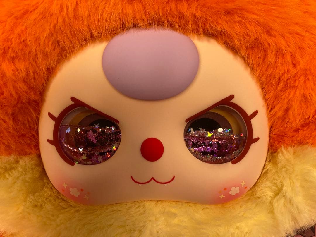 ウイークエンドセール！ベビスリービッグヘッドリュックキツネオイル目