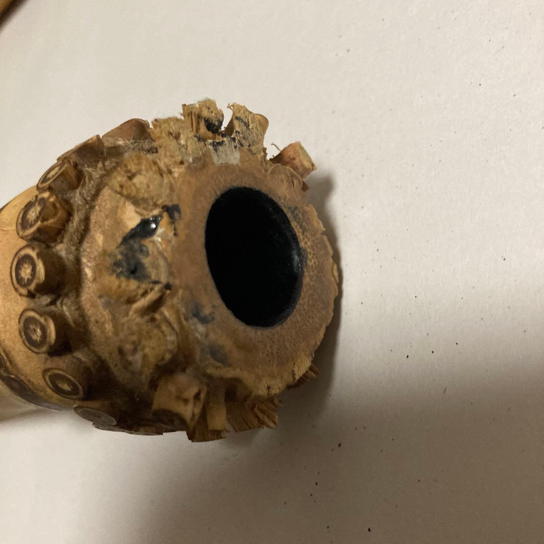 尺八 竹製 5穴　約５４.５ｃｍと４９ｃｍ２本セット 49ｃｍツナキ部調整要