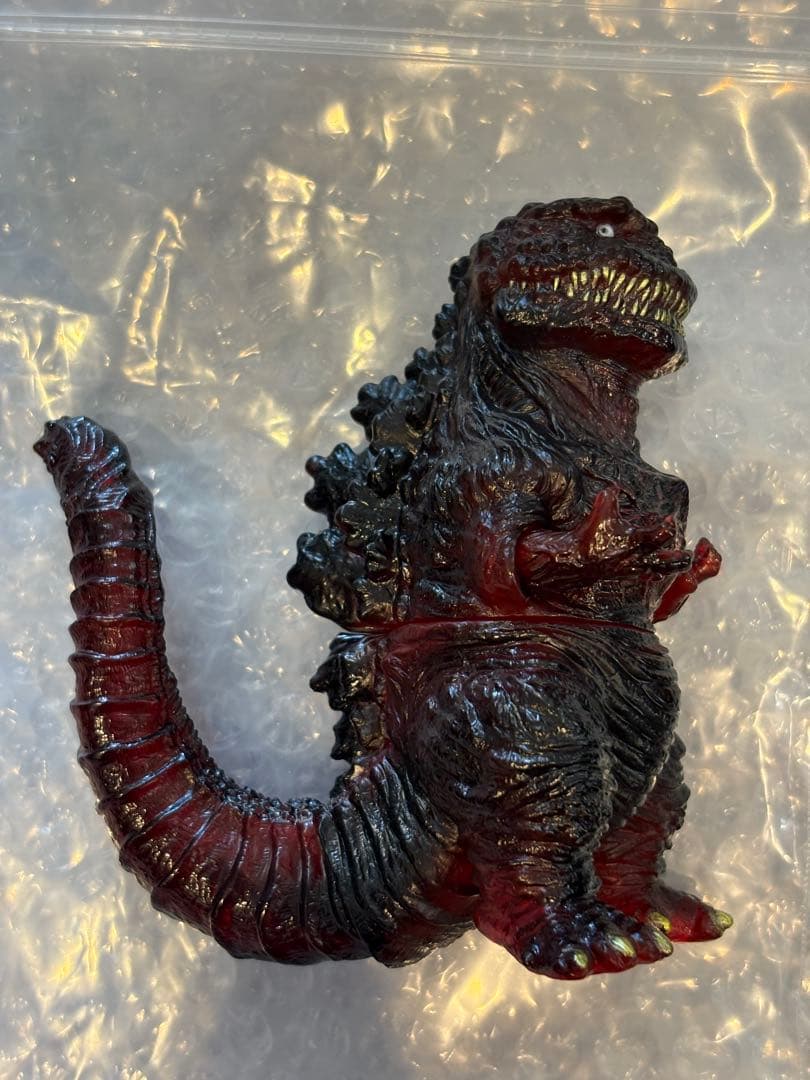 MAXTOY マックストイ 東宝ミニソフビ怪獣総進撃 シン・ゴジラ クリアレッド