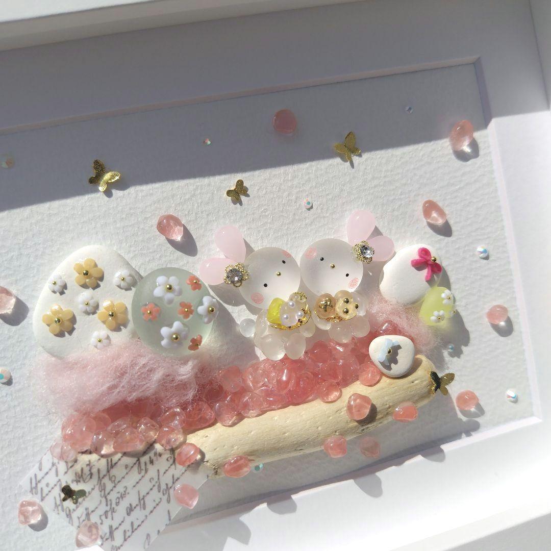 シーグラスアート『 Easter•*¨*•.¸♬︎』