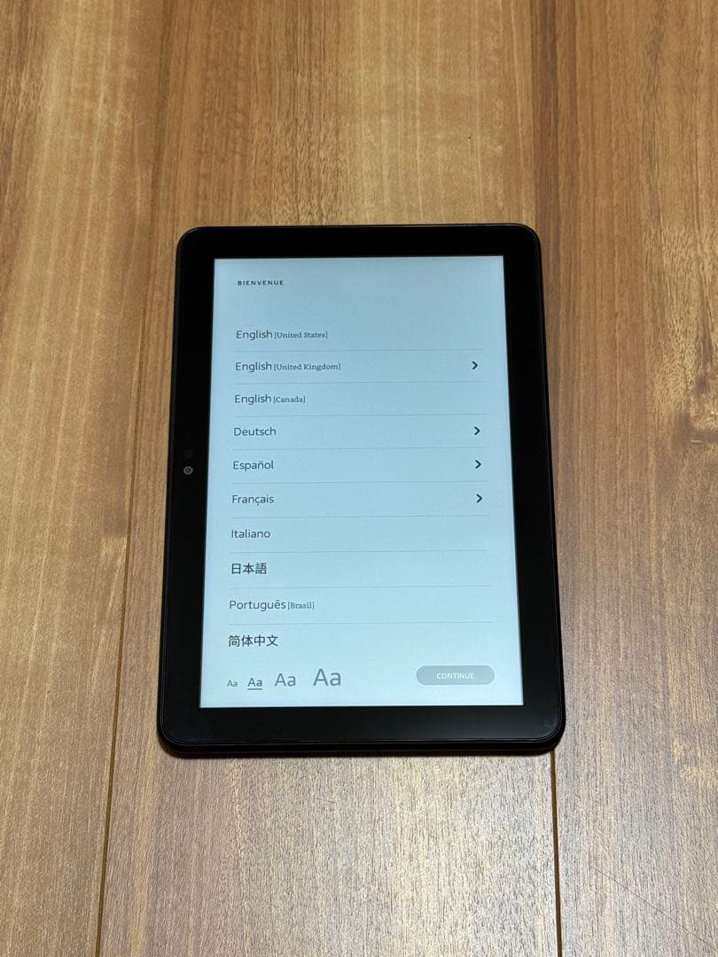 新品同様 マイクロSD付 Fire HD 8 タブレット ブラック 32GB