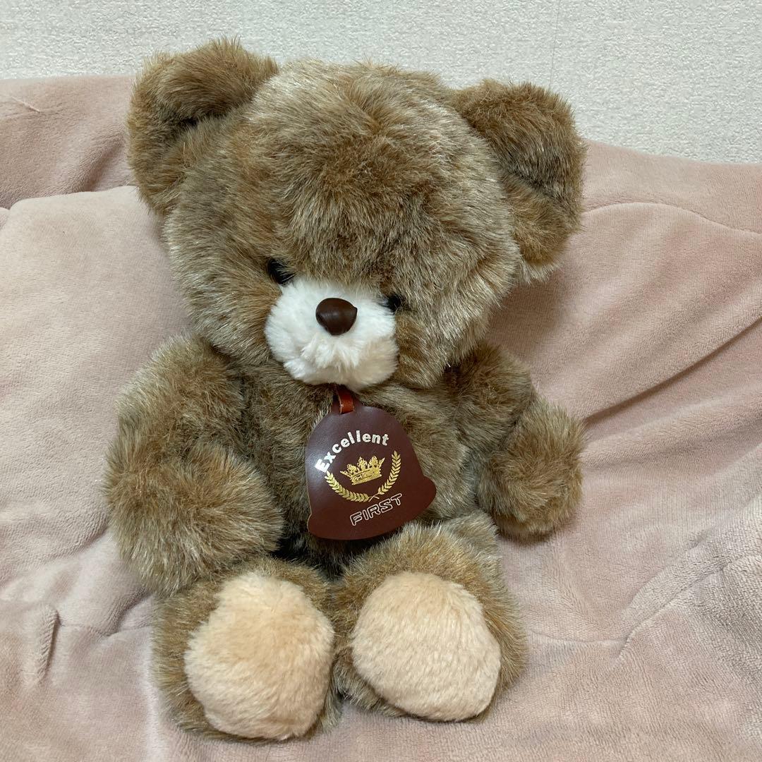 エクセレントファースト　クマ　ぬいぐるみ　2こ　中古品