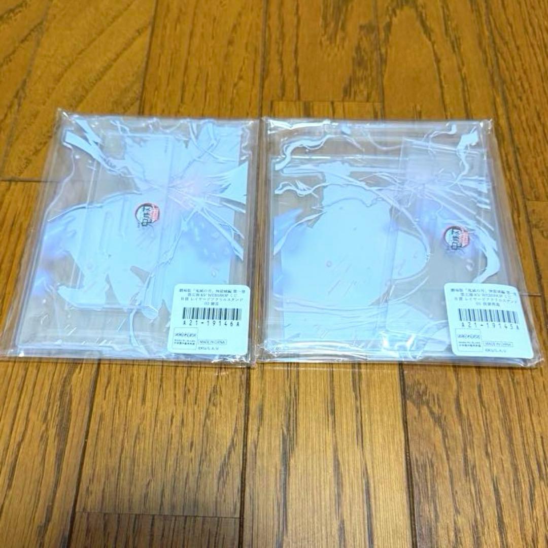鬼滅の刃 WEBSHOPくじ キービジュアル第5弾 我妻善逸 獪岳 B賞C賞D賞