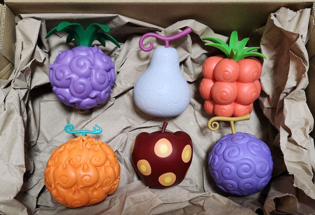 悪魔の実コレクションフィギュア　６個セット
