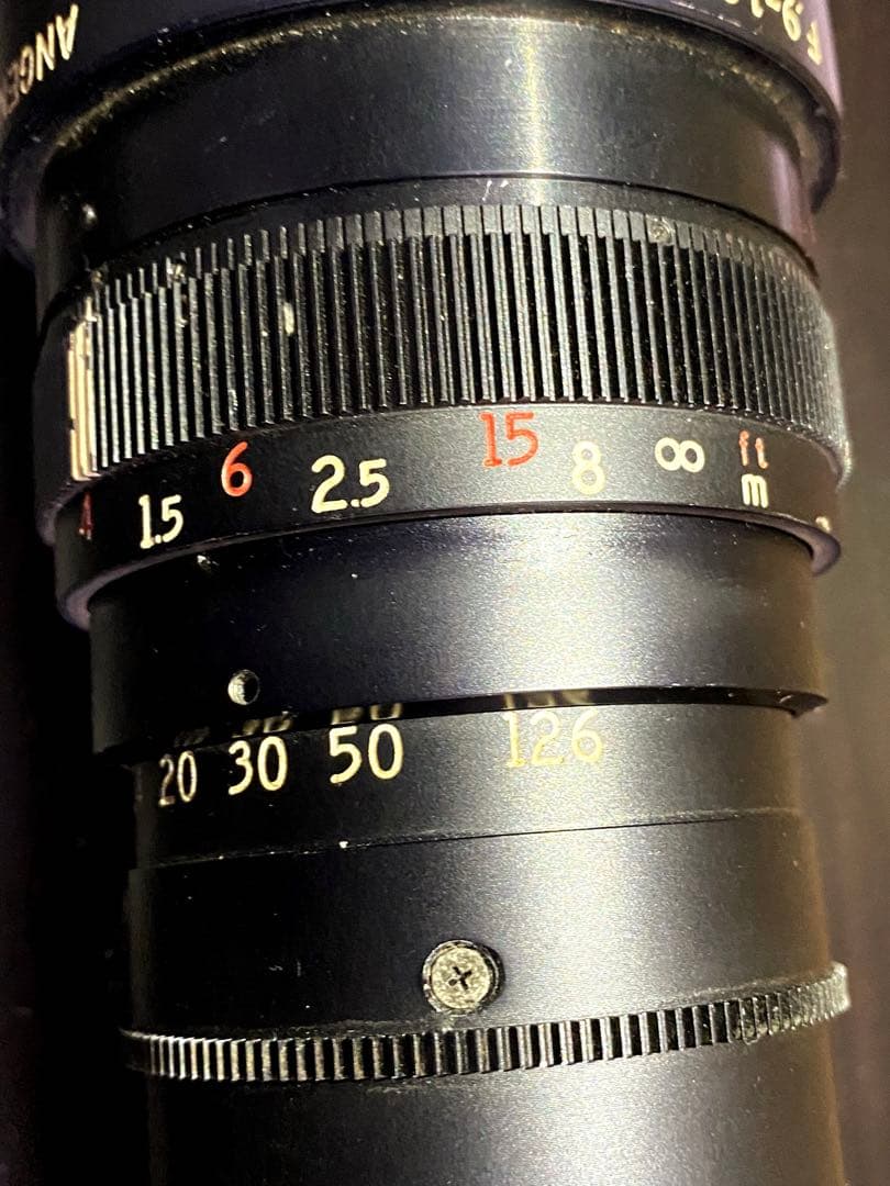 Angenieux Zoom Type D9-126mm F1.6-2 レンズ