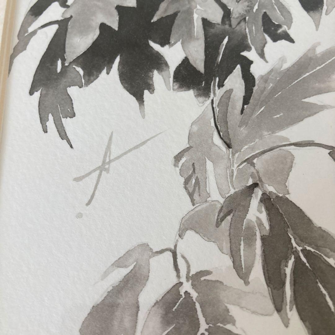 イラストレーター粟津泰成さんの モノクロイラスト 女性の肖像画②