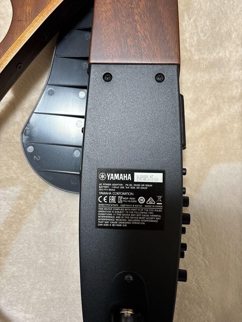 YAMAHA SLG200S NT サイレントギター 純正ケース付 動作確認済