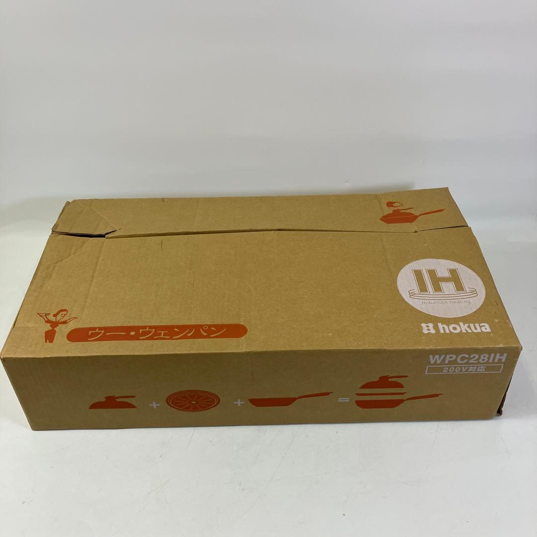 【未使用】 hokua ウーウェンパン 28cm IH フライパン