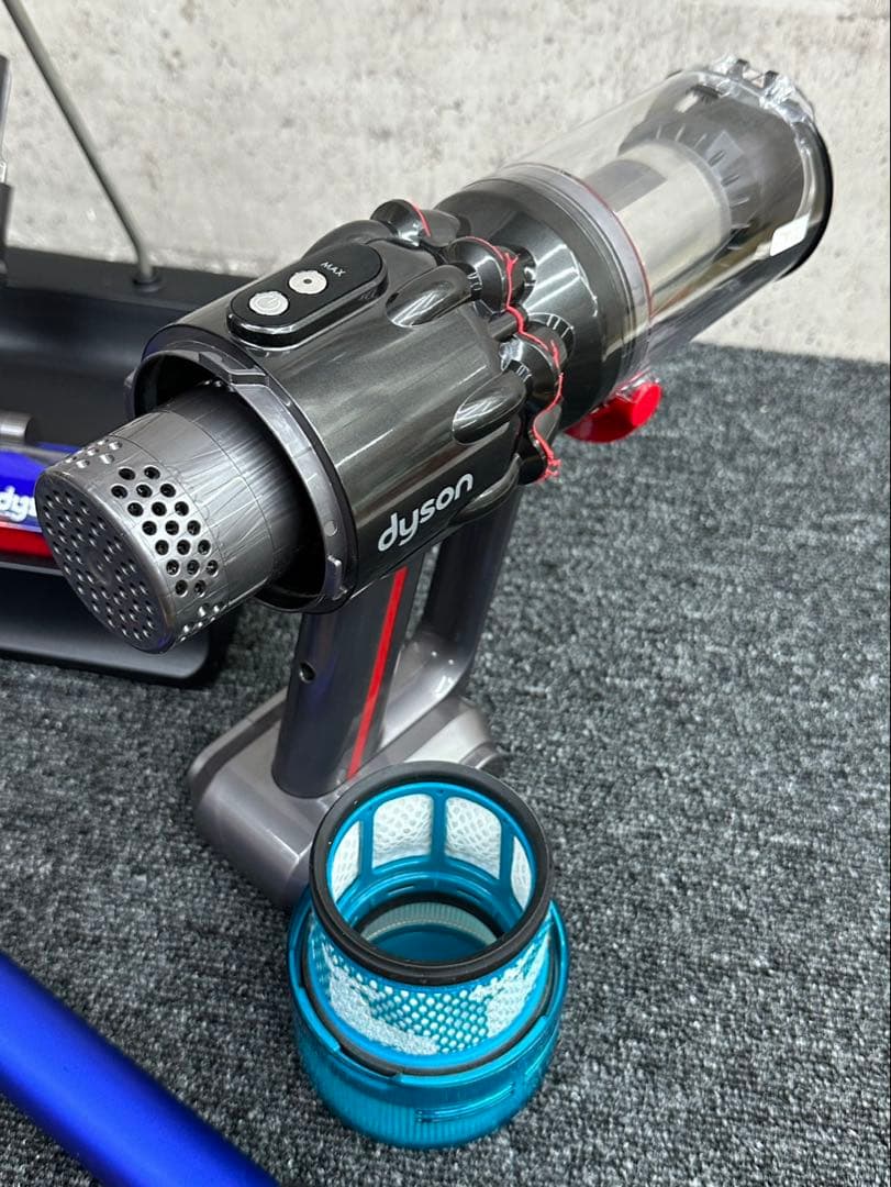 2022年製　ダイソン掃除機　SV21 本体　ヘッド　充電器　スタンドセット