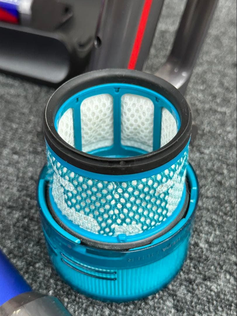 2022年製　ダイソン掃除機　SV21 本体　ヘッド　充電器　スタンドセット