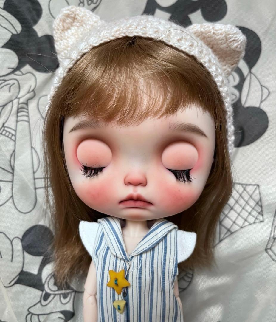 カスタムブライス 海外作家様 人形 ナチュラルメイク 自然 かわいい 大人しい