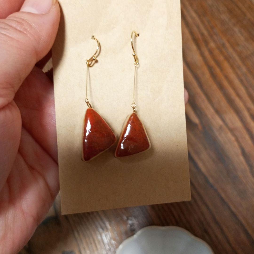 即購入可　シベリア　ピアス　イヤリング　和菓子