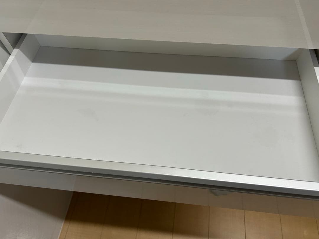 ニトリ　食器棚　チェルシー　キッチンカウンター　120 炊飯器台