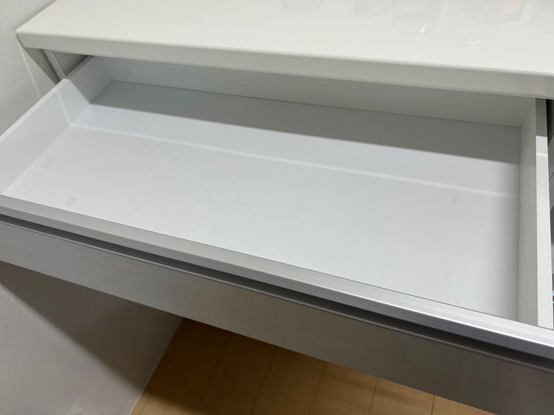 ニトリ　食器棚　チェルシー　キッチンカウンター　120 炊飯器台