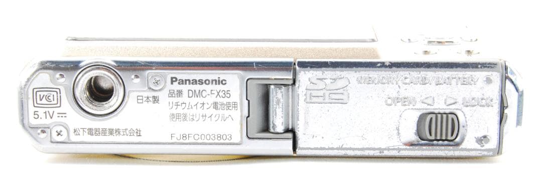 【動作確認済】Panasonic Lumix DMC-FX35ゴールド41114