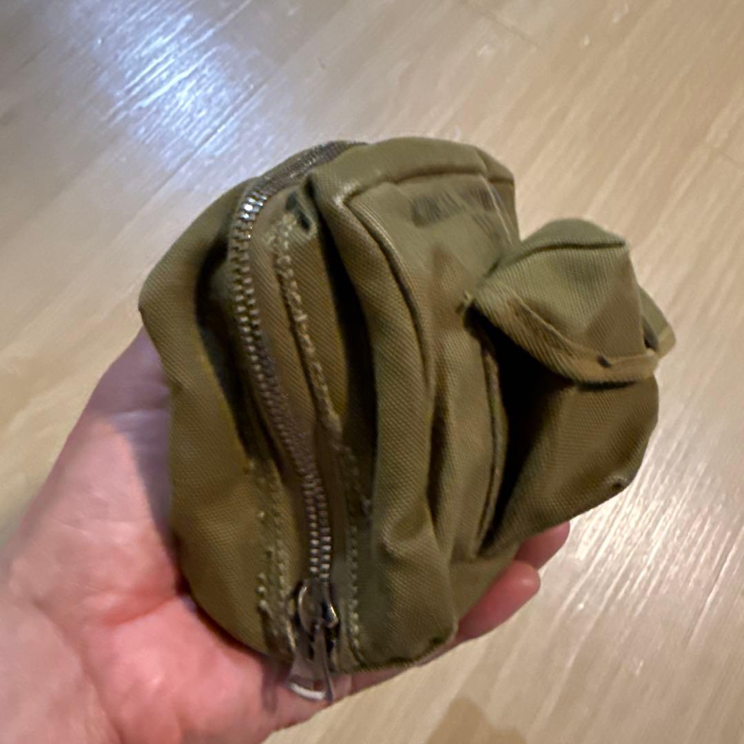 50〜60's 米軍実物 メディカルポーチ USA製 KWIKアルミジップ
