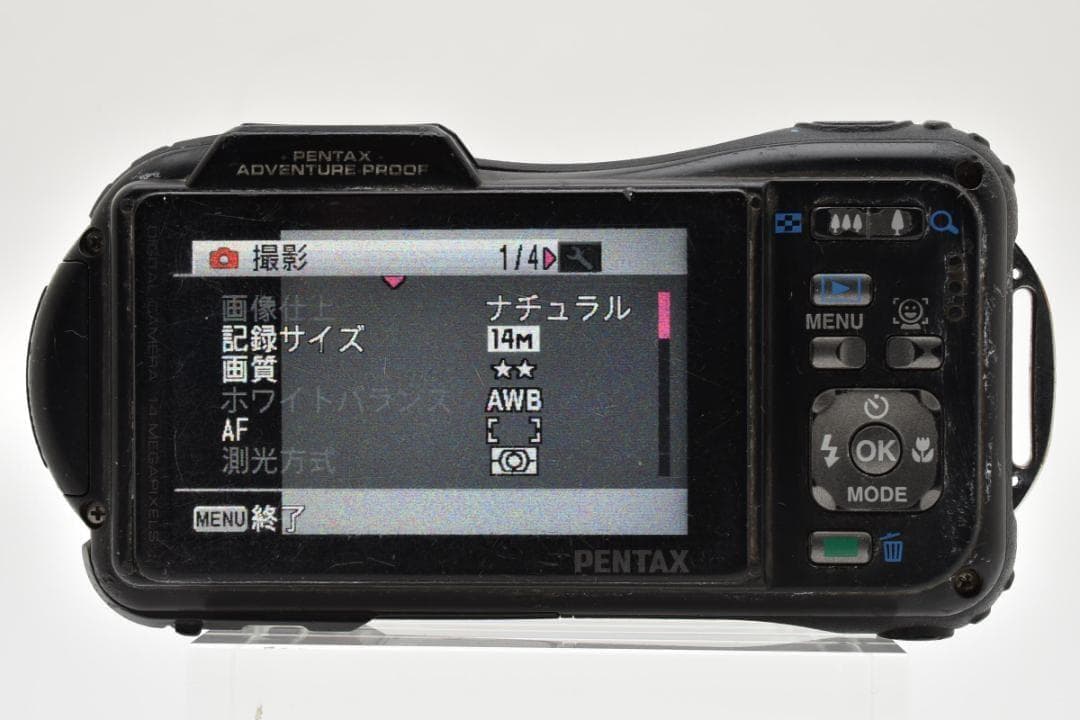 ペンタックス　PENTAX Optio WG-1 【防水カメラ】