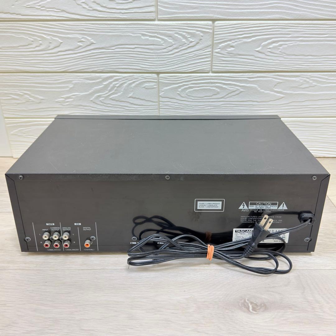 TASCAM CD-A550 CDプレーヤー カセットデッキ タスカム