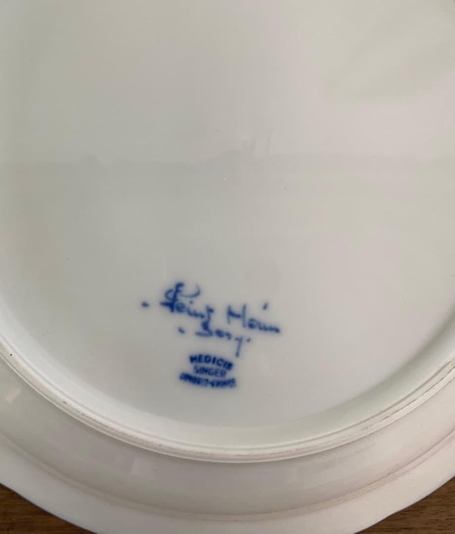 LIMOGES リモージュ テーブルウェア フランス 大皿 取り分け 深皿 希少
