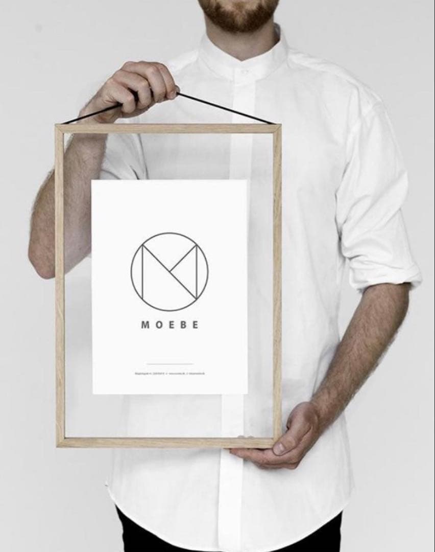 新品未使用　MOEBE フレーム A3 オーク