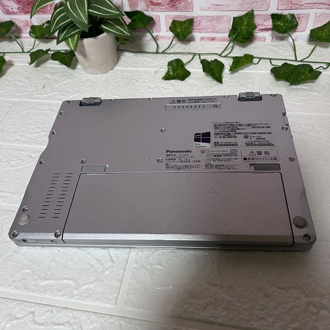 ★中古タッチパネル SSD256GB メモリ8GB★CF-RZ4ノートPC183