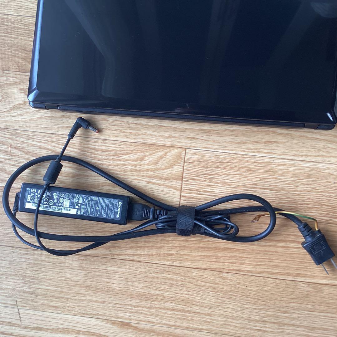 【ジャンク】LenovoノートPC本体ACアダプター付intel約15インチ