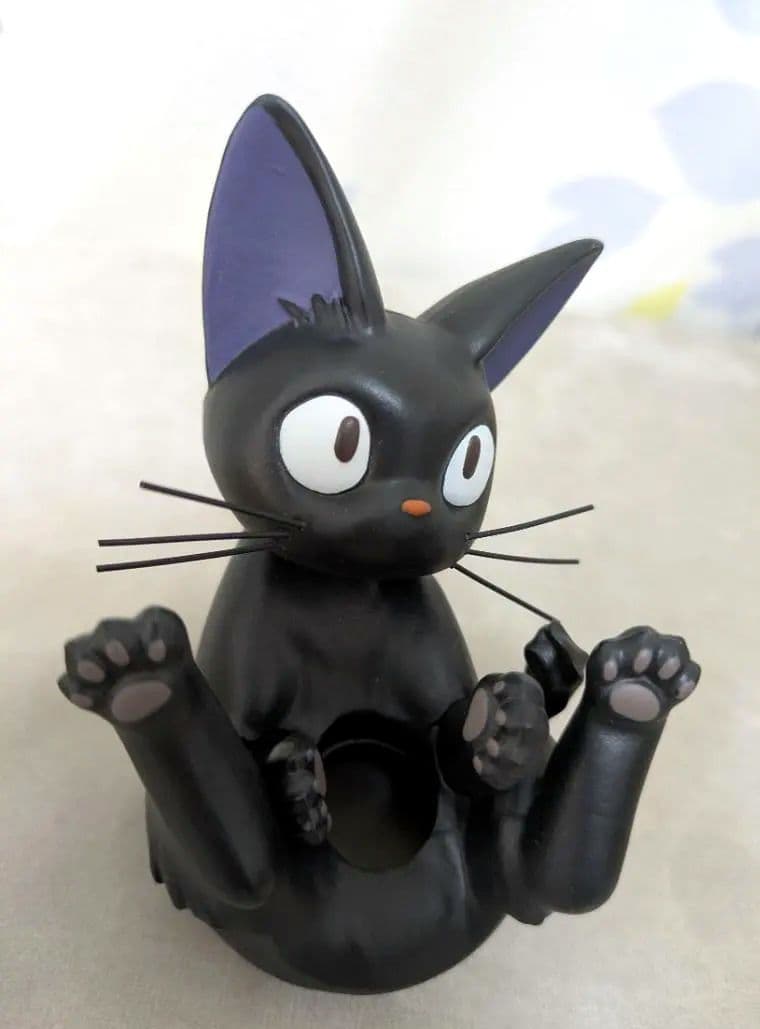 【新品・箱付】魔女の宅急便 一輪挿し いたずらジジのお花遊び ジブリ 完売品