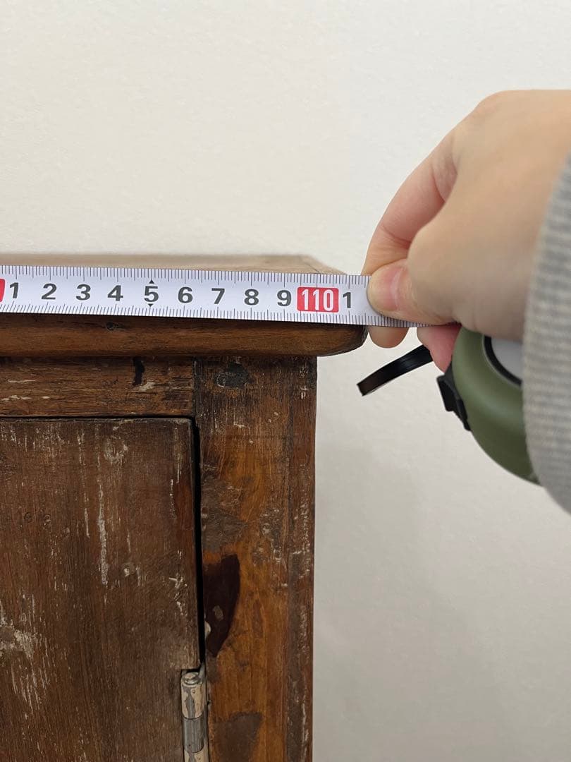 オールドメゾン　ヴィンテージ アンティーク　キャビネット　シェルフ　飾り棚