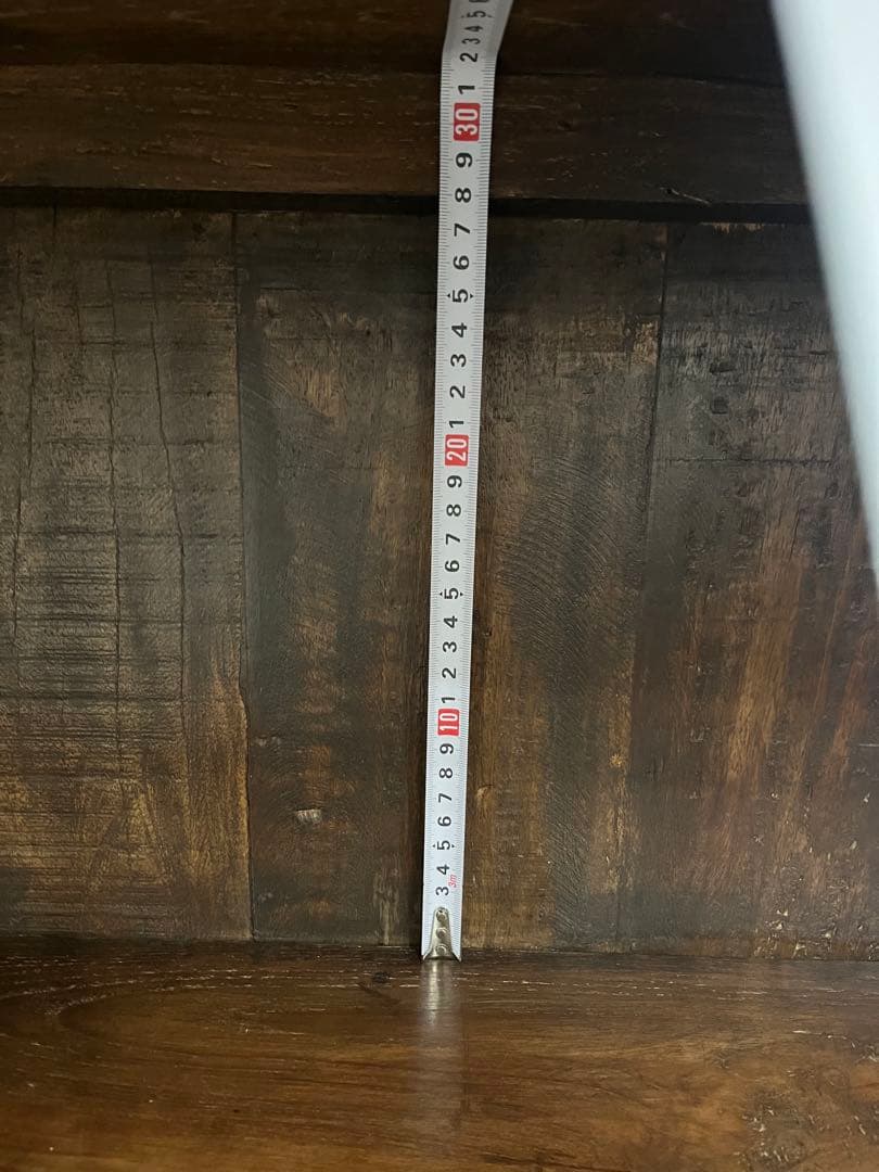 オールドメゾン　ヴィンテージ アンティーク　キャビネット　シェルフ　飾り棚