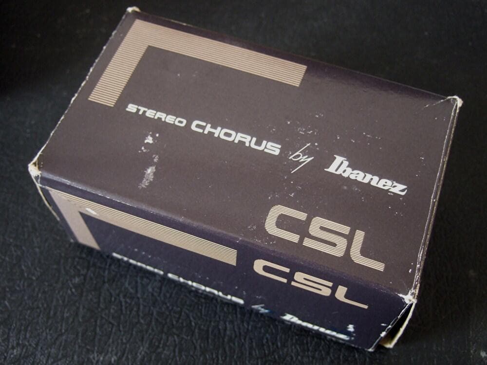 新品同様 Ibanez CSL Stereo Chorus Maxon コーラス