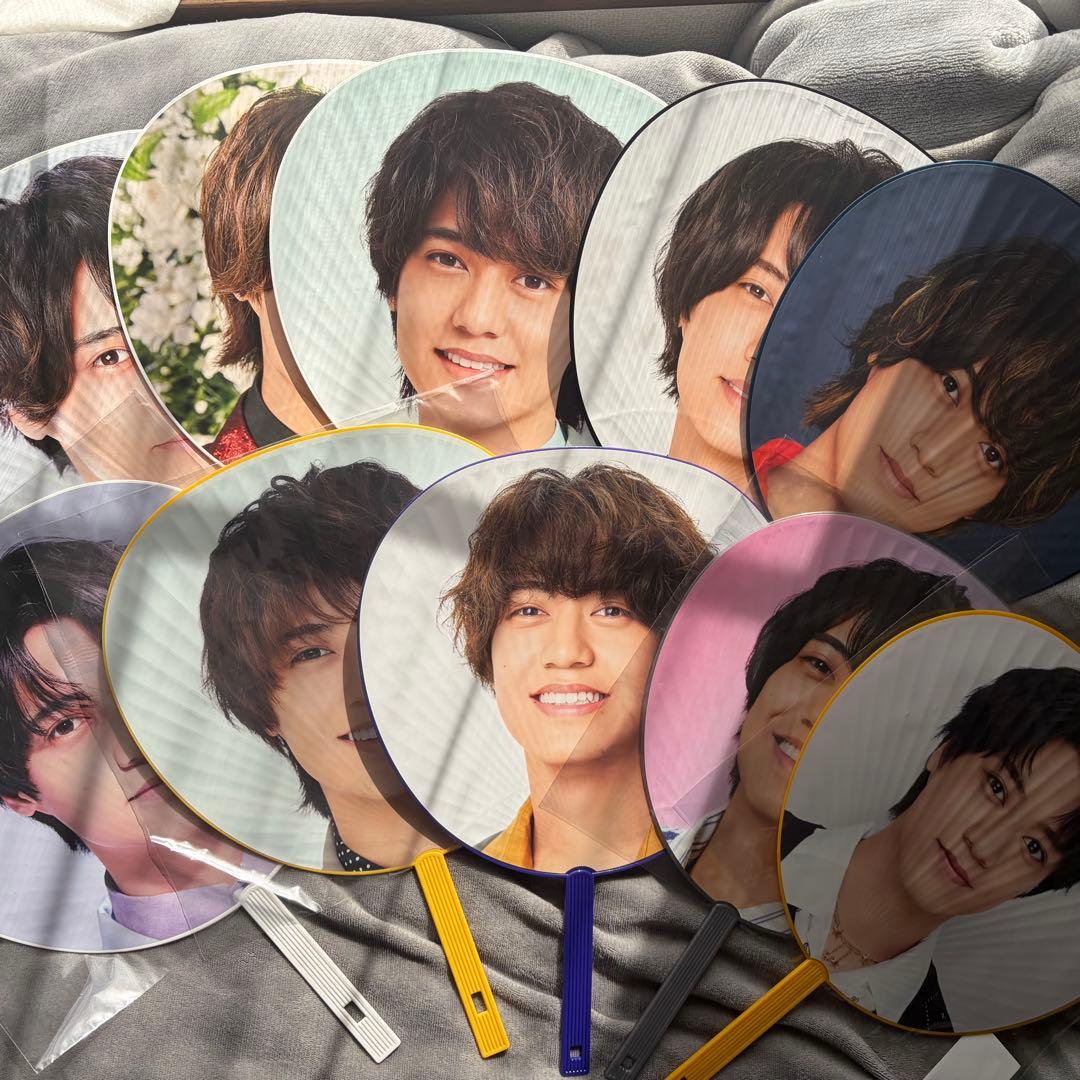 髙橋海人 ジャンボうちわ 歴代10枚