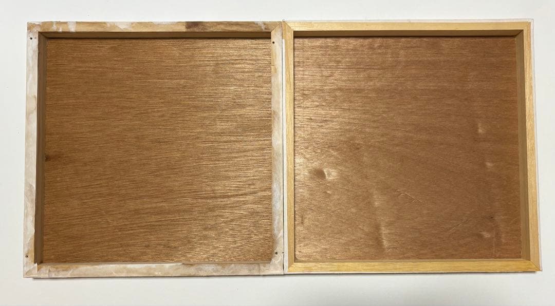 画材　木製パネル/木目パネル　9点セット